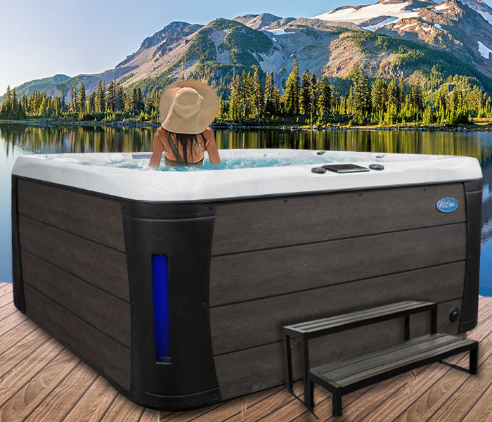 Calspas hot tub being used in a family setting - hot tubs spas for sale San Marcos